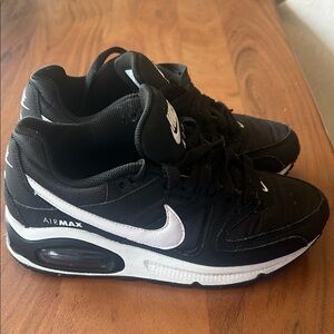 Nike Black and White Air Max kids Sneakers